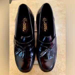 Hush Puppies Mens Noble Casual Black dress shoes